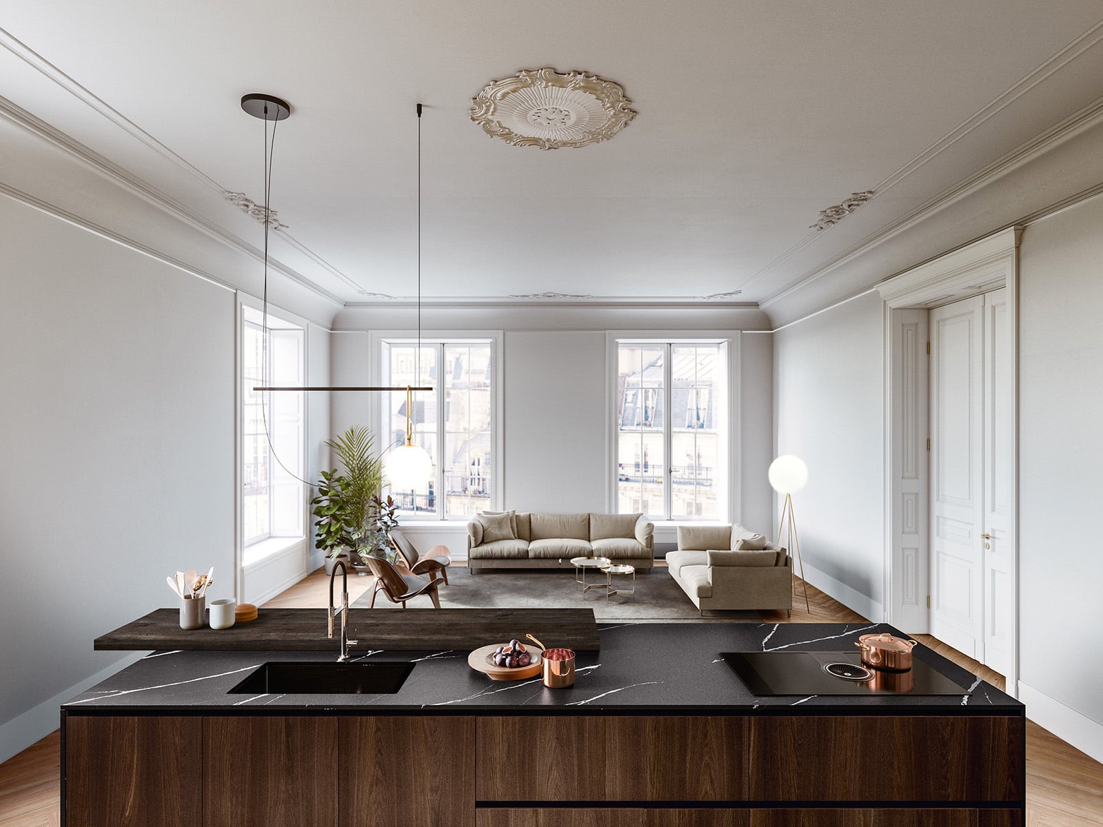 Les cuisines en bois - L'Atelier Marthe